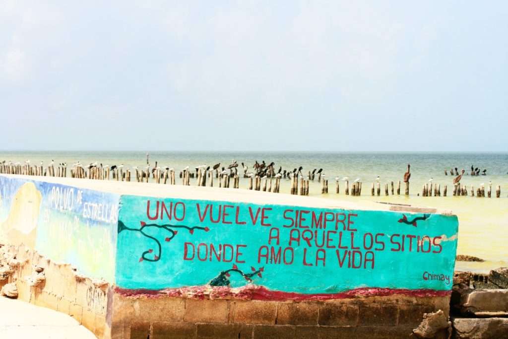 One always returns to those places where he loves life. Holbox, Mexico.