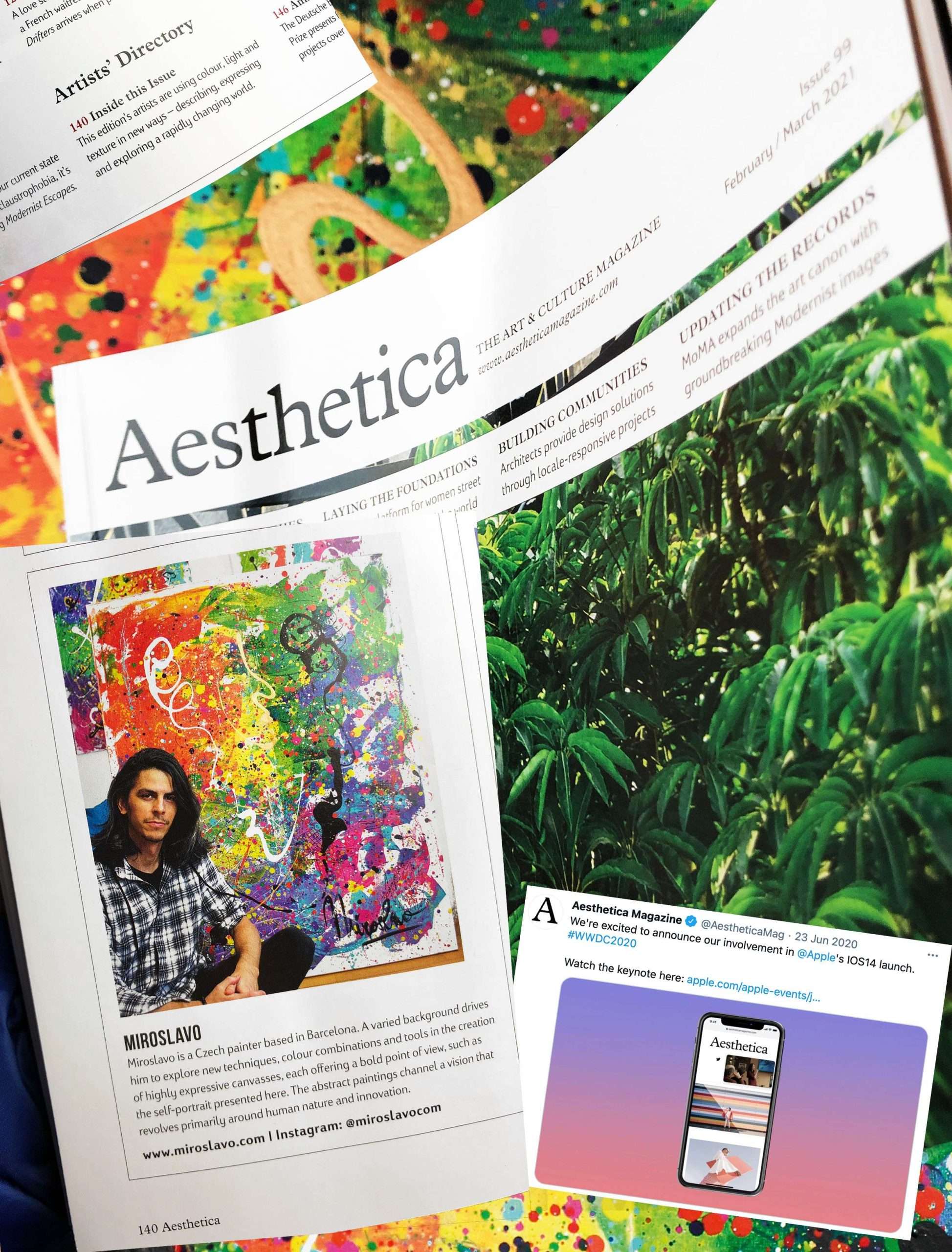 A Decade of Miroslavo 36 miroslavo aesthetica magazine art apple painting self portrait scaled