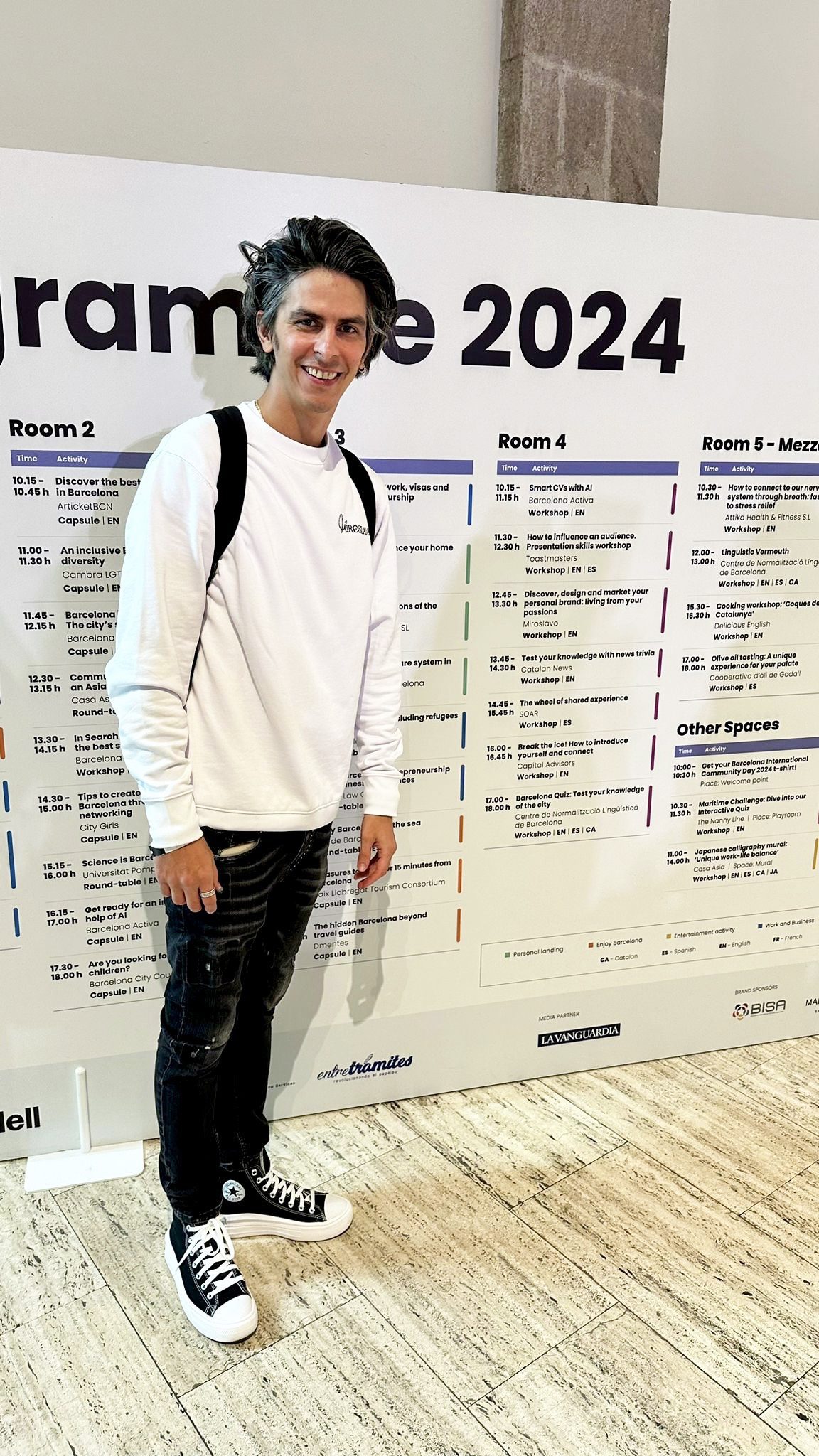 Reflecting on Barcelona's Biggest International Community Event: What a Day! 9 withtheprogramme