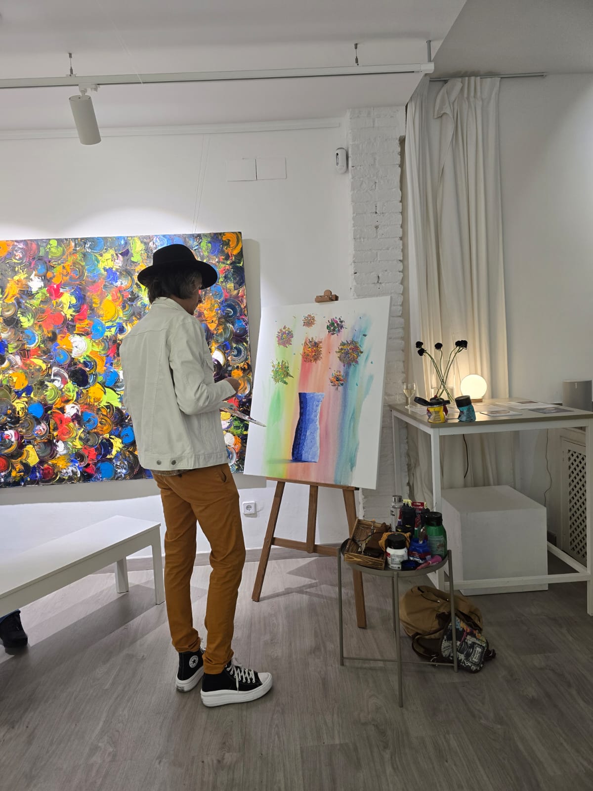 What is Art and What it Means to Me? 3 live painting miroslavo