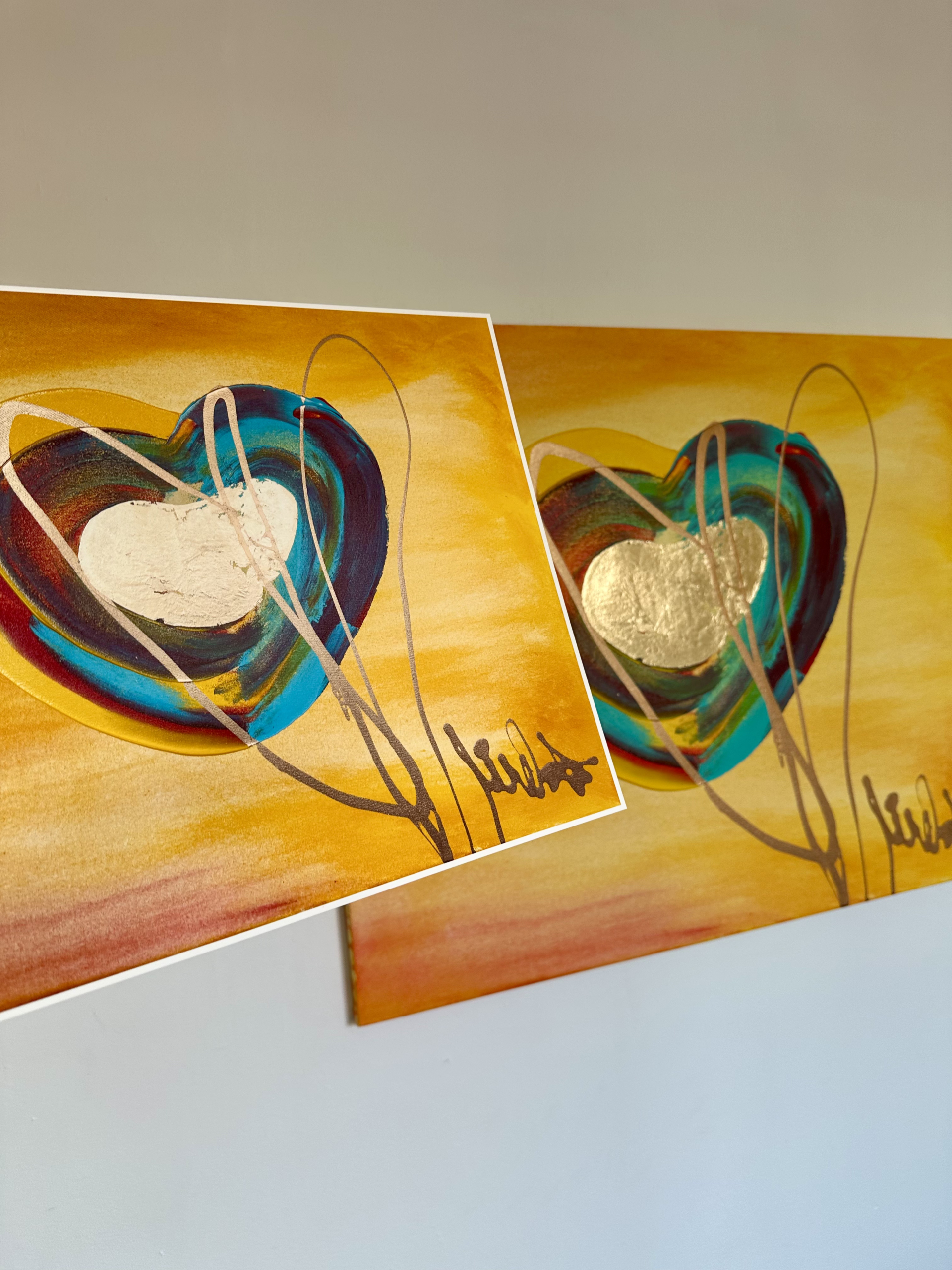 Pick Your Painting - Fine Art Print with Your Initials 4 Pick Your Painting - Fine Art Print with Your Initials - Image 4